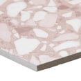 thumbnail image 3 of Industry Tile 9"x10" Terrazzo Hexagon Porcelain Matte Pink Floor/Wall Tile (8.08 sq. ft/Box), 3 of 7