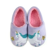 Wonder Nation Toddler Girls Unicorn Aline Slipper, Sizes 5/6-11/12