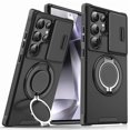 thumbnail image 1 of Armor Case with 360 Rotating Metal Ring Car Holder for Samsung S24/S23 Ultra, 1 of 7