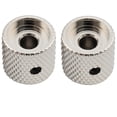 thumbnail image 3 of Musiclily Pro 1/4 Inch Steel Dome Universal Fitting Potentiometer Control Knob with Set Screw for Electric Guitar Bass, Nickel (Set of 2), 3 of 5