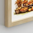 thumbnail image 5 of PixonSign Framed Wall Art Pumpkin Stall, Set of 4 Village House Celebrations & Holidays Wall Decor Arts, Farmhouse Wall Décor, Adhesive Canvas Poster, Modern Home Artwork - 11"x14" Natural, 5 of 5