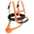 thumbnail image 2 of Kids Ski Shoulder Harness Leash, Skating, Snowboard, Roller Skating Training Harness, Shock Absorbing Teaches Speed for Beginners Orange, 2 of 6