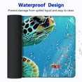 thumbnail image 4 of Heduofu Cute Mouse Pad, Sea Turtle Mouse Pads for Wireless Mouse, Square Mousepad for Desk with Non-Slip Rubber Base, Mousepads for Laptop Office Desk Accessories Home Working 31.5x11.8 in, 4 of 6
