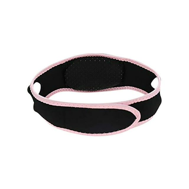 Bande de Menton Rehaussante / Bandage Facial Modelant en V / Amincissant Visage Réutilisable Ajustable / Resserre la Peau Réduit le Double Menton / Nylon Polyester Doux et Respirant / 65x8CM / 1 Pce