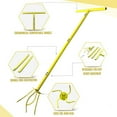 thumbnail image 6 of Adjustable Hand Tiller Garden Claw Twist Tiller Cultivator Tiller Soil Lawn Aerator Areator Loosen, Rototiller, Garden Tools. (Garden Soil Grabber), 6 of 6
