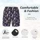 thumbnail image 3 of Balery Elegant ice skates snowflakes A Bañador para hombre, shorts de playa de secado rápido con entrepierna y forro de compresión-XX-Large, 3 of 6