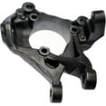 thumbnail image 4 of Detroit Axle - Front Left Steering Knuckle for Jeep 2007-2012 Wrangler 2018 Wrangler JK, 2008 2009 2010 2011 Driver Side Steering Knuckle Assembly Replacement, 4 of 7