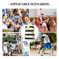 thumbnail image 6 of Naloa Lemon Basketball Jersey Reversible Men's Mesh Athletic Sports Shirts Training Practice S-4XLLarge, 6 of 6