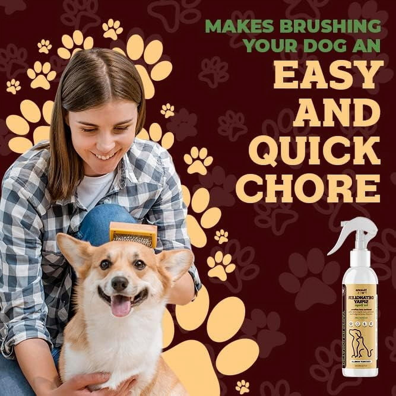 Nuesta Pets Detangler & Conditioner Spray for Dogs, 8oz