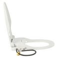 thumbnail image 5 of Non-Electric Bidet Toilet Seat Dual Nozzle Fresh Water Spray D-Shape White 18.9*13.7*3in, 5 of 18