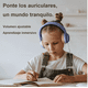 thumbnail image 3 of Audifonos Auriculares Con Cable Para Niños Con Micrófono, Violeta, 3 of 5