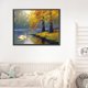 thumbnail image 4 of Impreso 11CT DIY completo bordado Swan Lake Cross Stitch Kits decoración del hogar FLhrweasw Nuevo, 4 of 9