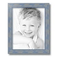 thumbnail image 2 of ArtToFrames 11" x 14" Blue Picture Frame, 11x14 inch Blue Wood Poster Frame (WOM-4377), 1 Pack, 2 of 8