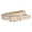 Beige, variant on Glossy Pattern Leather Belt for with Square Buckle Decorative Waistband Chain Belts for Women Belt Size 46 Mans Leather Belt Mechanic Belts for Men Mens Leather Belt Dress Leather Hippo Belt