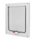thumbnail image 2 of Puerta Seguridad para Y Gatos Con Cerradura 4 Vías Puerta Plástico para (blanco XL), 2 of 8
