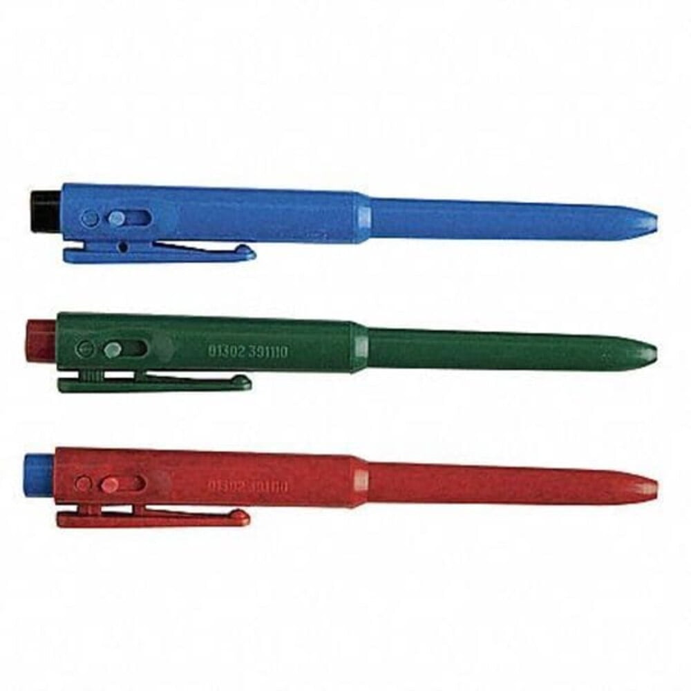 Detectapro Metal Detectable Retractable Pen, Red, PK25 RJPENRDRD
