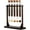 Clear, variant on Cigar Flavor Injector Humidifier Kit, Handmade DIY Cigar Infuser Glass Tube Set with Wooden Base, Hygrometer & Airtight Caps, Whiskey Rum Aromatherapy Infusion Display for Cigar Lovers(5-tube)