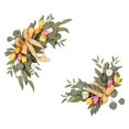 thumbnail image 3 of facefd 2x Wedding Arch Flowers Garland Artificial Flower Swag Tulips, 3 of 9