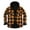 Yellow, variant on LTTVQM Mens Flannel Jacket Plaid Sherpa Fleece Lined Hoodies Button Down Long Sleeve Shirt Jackets Winter Outdoor Warm Coats Blue M