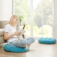 thumbnail image 4 of Almohada de suelo Degrees of Comfort Meditation, color turquesa, 56 cm, 4 of 7