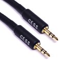 thumbnail image 3 of CNCESS CESS-070 Cable de audio estéreo corto con conectores TRS de 3,5 mm macho a macho de 6 pulgadas, 3 of 5