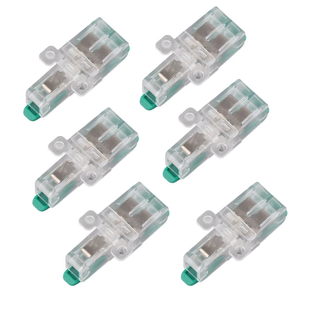 Conectores de Cable de Palanca, Conector de Empalme PA Casado de Cobre Conductor de Cobre Conexión RÁPIDA 20pcs 41A 450V Por 0.5-6 mm²