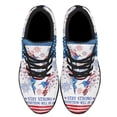 thumbnail image 2 of Stay Strong Everything Will Be Ok Hummingbird Shoes Sneakers for Women Men Black Size 3.5, 2 of 7