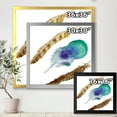 thumbnail image 4 of Designart 'Abstract Bird Feather From Wing Isolated' Bohemian & Eclectic Framed Art Print, 4 of 4