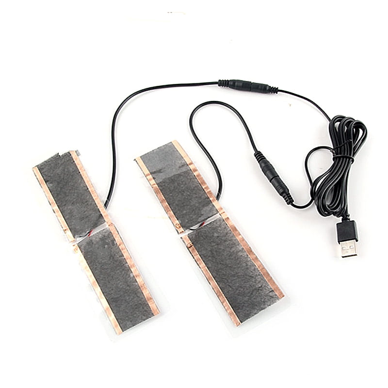 Carbon Fiber Heating Pad Hand Warmer USB  Heating Film Electric Winter Heat Mat