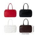 thumbnail image 3 of Elegant Women's Handbag Casual Top Handle Bag Retro Inspired PU Leather Shopping Bags Purse for Various Occasion White, 3 of 5