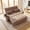 Brown, variant on ShiKeyi 65" 3-in-1 Convertible Sofa Bed, Pull Out Loveseat with Chenille Fabric/Hidden storage space/Cup holder, Sleeper Sofa Bed for Living Room, Gray