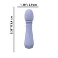 thumbnail image 2 of Loveline Vibromasseur en Silicone à Points G à 10 Vitesses Rapture, Lavande, 2 of 4