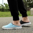 thumbnail image 4 of Couples Summer Mesh Slippers Open Toe 3cm Wedge Heel Breathable Non Slip Slip on Comfortable Slippers for Women Men, 4 of 6