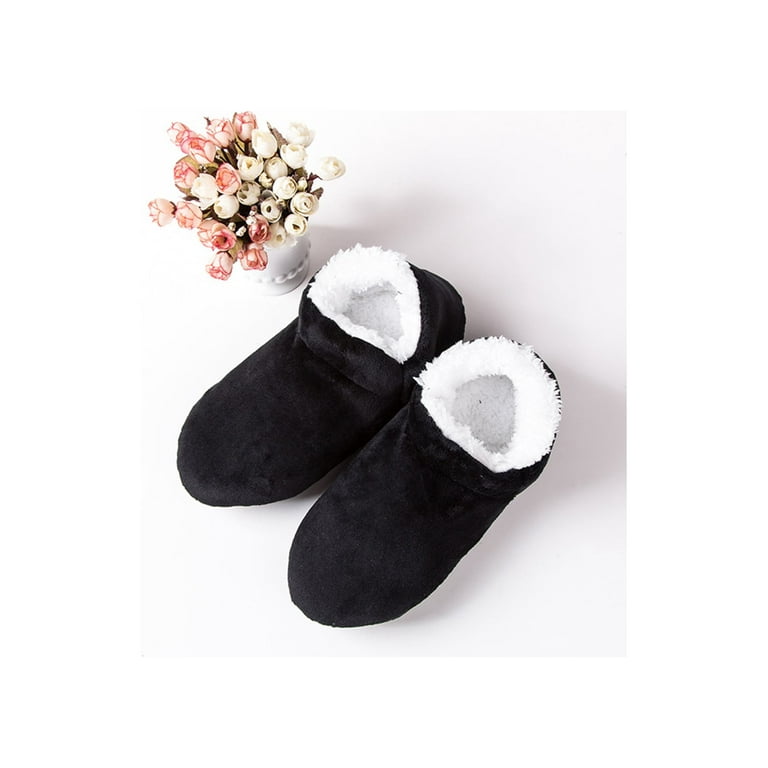 Mens fluffy hot sale slipper socks