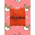 thumbnail image 3 of Corgi Mom Lettering Sweatshirt Women -Image by Shutterstock, Female Medium, 3 of 4