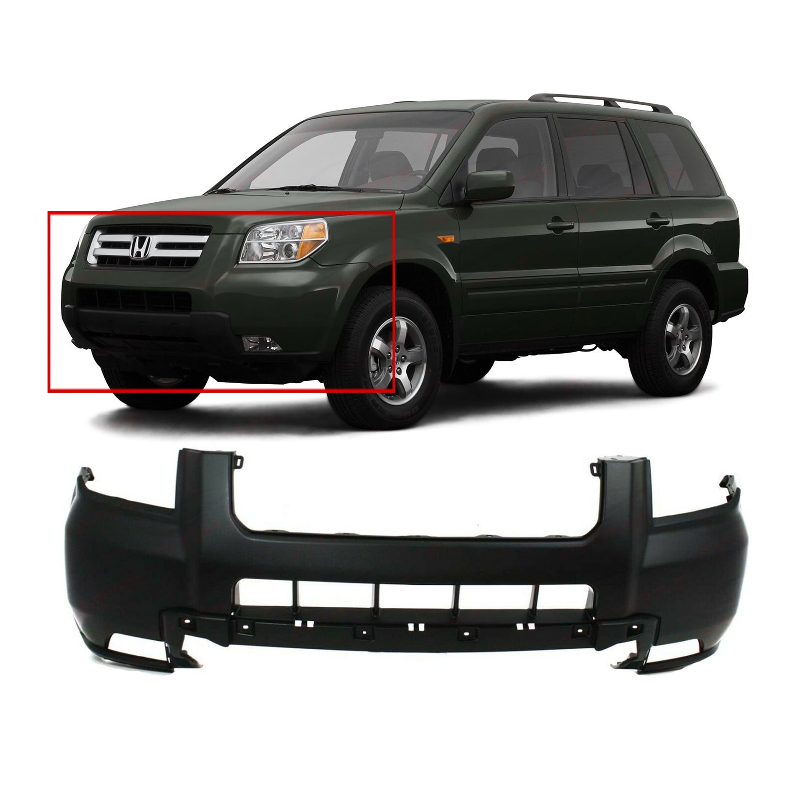 TRX450R 2004-2009 Compatible with/Replacement For Honda TRX450ER 2006-2014 New All Balls Shock Bumper 37-1221