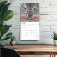 thumbnail image 5 of White Tailed Deer | 2026 12x24" (Hanging) Square Wall Calendar | Plastic-Free, 5 of 9