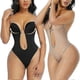 thumbnail image 5 of Backless Body Shaper Bra Women Plunging Deep V-neck Body Shaper Seamless Thong Invisibles Shapewear For Wedding, 5 of 5