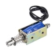 thumbnail image 5 of DC 12V 1A 10mm Stroke 600g Push Pull Type Open Frame Solenoid Electromagnet Black, 5 of 5