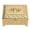 Gold, variant on M Buder Trinket Box Vintage Rose Pattern Embossed Single Layer Flip Top Zinc Alloy Jewelry Storage Gift Box for Women Gold, 5.12 inches [cite: 10]