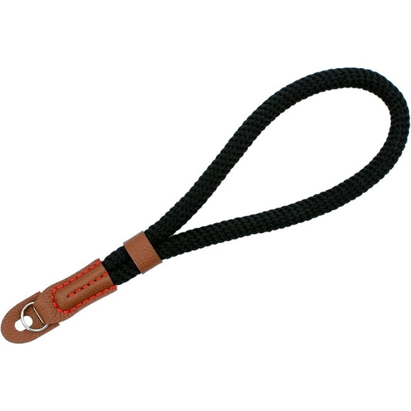 GHSDFBB Black Camera Hand Wrist Strap Compatible with Fujifilm X-T30 X-T4 X-T3 X-T20 X-T2 X70 X-Pro2 X-E3 X30 XQ2 X100F A6100 A6600 A6400 A6000 A6300 A6500 RXIR II Cameras Adjustable Safety Stra