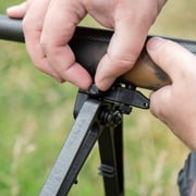 Limbsaver True-Track 10 Bipod, Standard Sling Attachment, Black