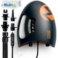 thumbnail image 1 of OutdoorMaster 20PSI High Pressure SUP Air Pump The Shark - Intelligent Dual Stage Inflation & Auto-Off Feature, Deflation Function, 12V DC Car Connector, for Inflatable Stand Up Paddle Boards, Boats, 1 of 9