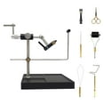 thumbnail image 1 of Juego de herramientas para atado de moscas, tornillo de banco y Pedestal, rotación de 360  degree, herramienta para hacer moscas ajustable, pesca con mosca Zulema  tornillo de banco para atar moscas, 1 of 8