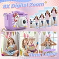 thumbnail image 5 of JoyStone Digital Camera for Kids Ages 3-12, 1080P Video Camera with 32GB SD Card & Silicone Cover, Purple, Great Gift for Boys and Girls, 5 of 11