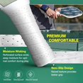 thumbnail image 3 of Pickleball Paddles Set Of 2, Fiberglass Surface, Elegant Geometric Print, 4 Balls & Bag, 3 of 5