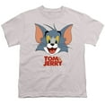 thumbnail image 2 of Tom And Jerry Movie Tom Head Kids T Shirt (Large) for Youth Toddler Boys and Girls, Silver, 2 of 5