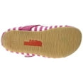 thumbnail image 5 of Girls Ballerina Stripes Anti-slip Rubber soles Slippers, 5 of 8