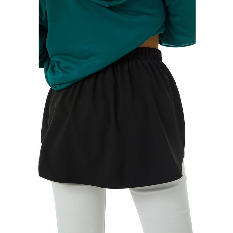 Shirt Extender For Women Adjustable Layering Fake Top Lower Sweep Shirt  Half Length Skirt
