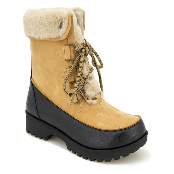 JBU by Jambu Womens Leather Ankle Ankle Boots Tan 11 Medium (B,M)